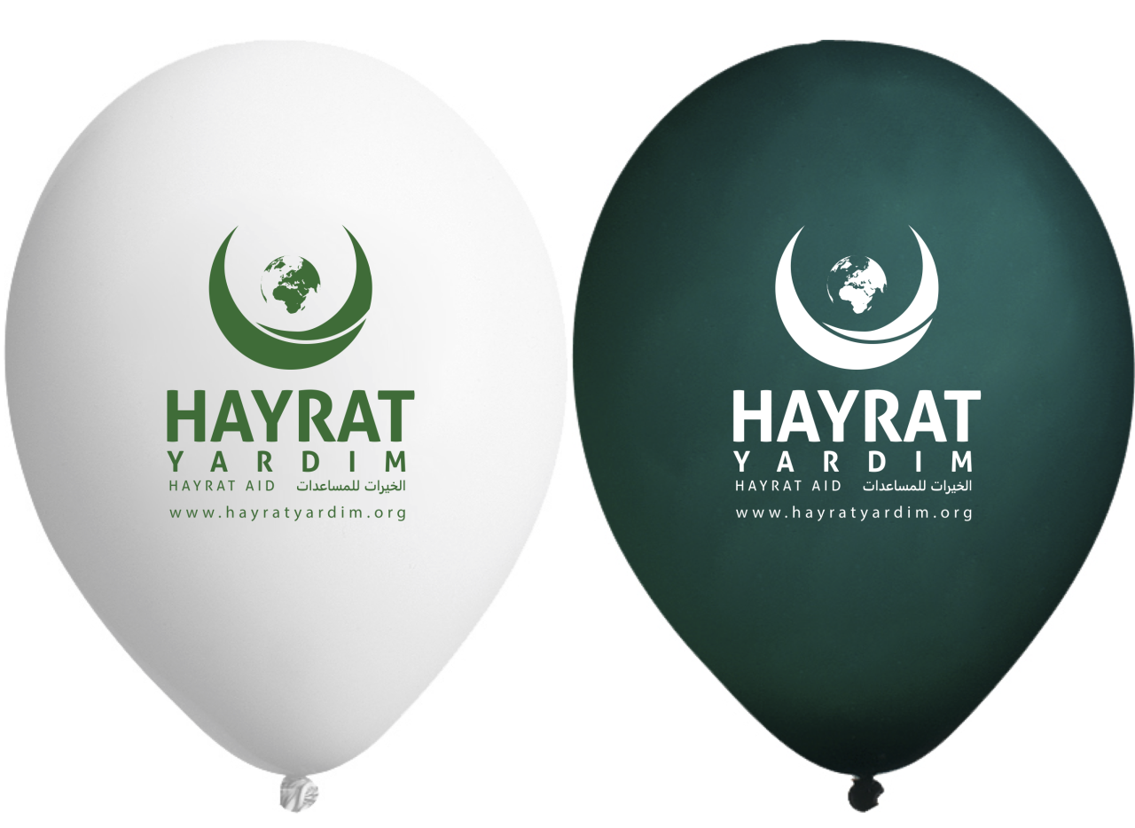 1+1 Baskılı Balon 1000 adet 3372,5 TL + KDV