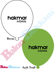 1+0 Baskılı Balon 1000 adet 4300 TL + KDV