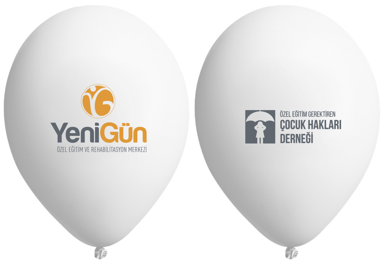2+1 Baskılı Balon 1000 Adet 4450 TL +KDV