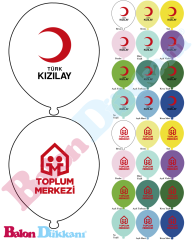 2+1 Baskılı Balon 1000 Adet 4450 TL +KDV