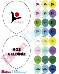 2+1 Baskılı Balon 1000 Adet 4450 TL +KDV
