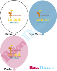 4+0 Baskılı Balon 1000 adet 4500 TL + KDV
