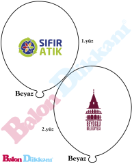4+1 Baskılı Balon 1000 adet 4550 TL + KDV