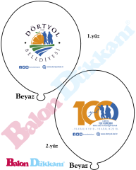 4+2 Baskılı Balon 1000 adet 4600 TL + KDV