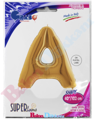 A Harfi 40 inch 102 cm Grabo Altın