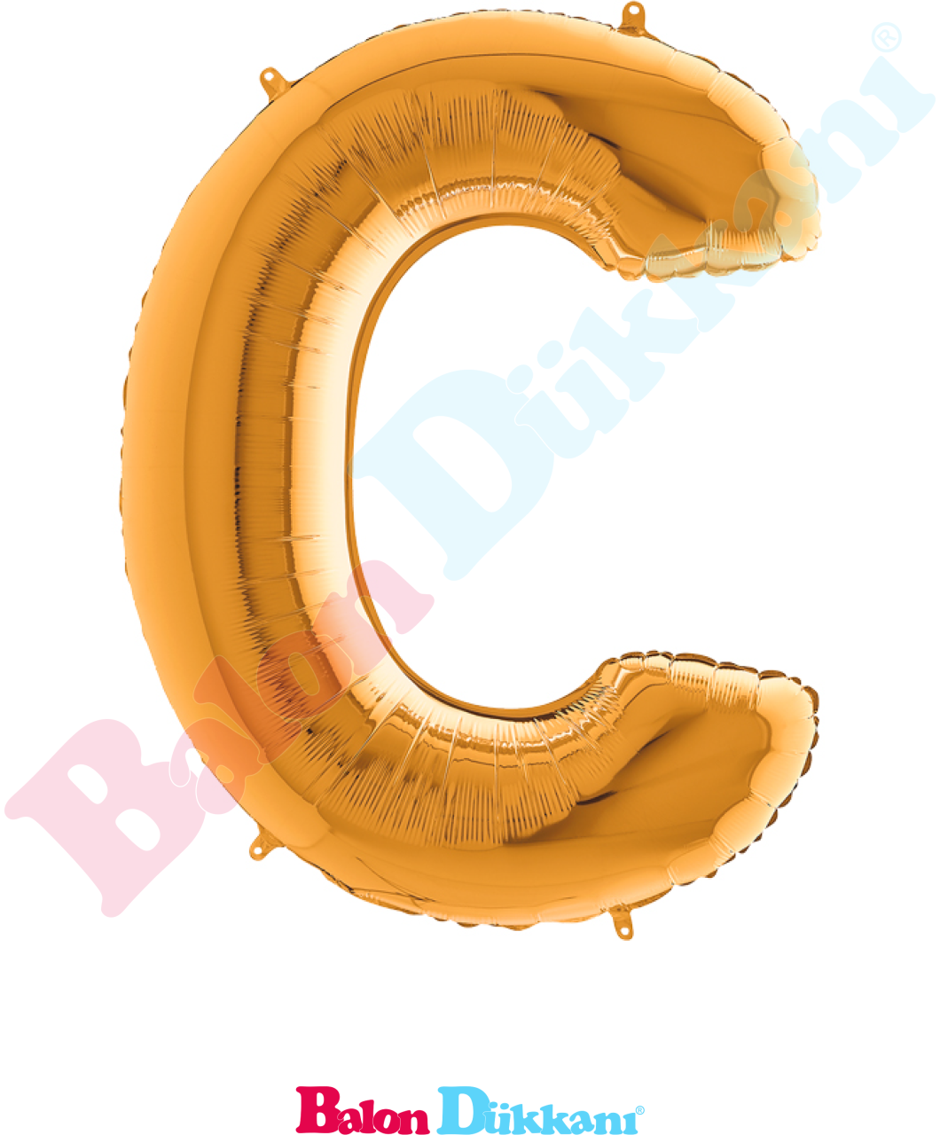 C Harfi 40 inch 102 cm Grabo Altın