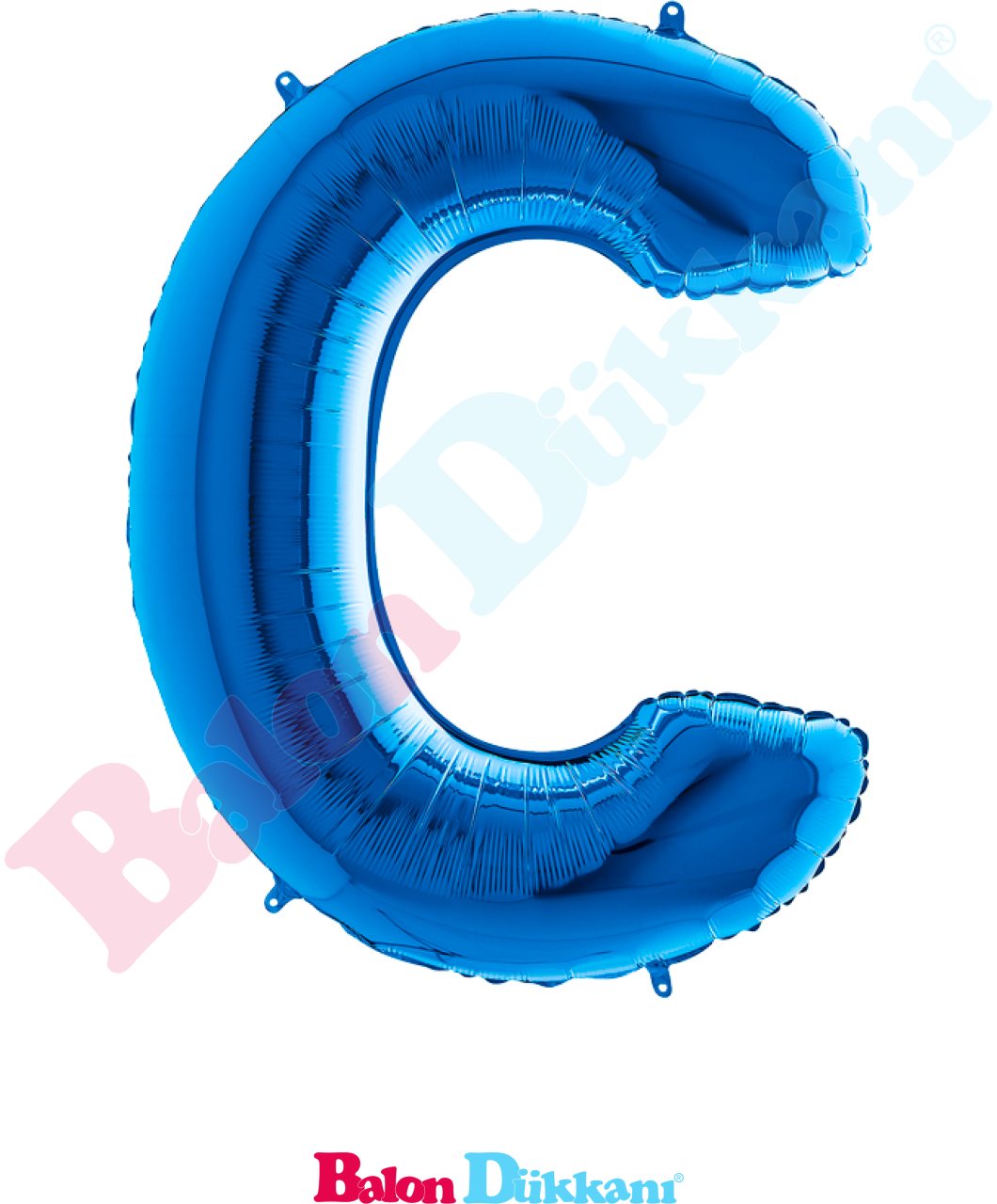 C Harfi 40 inch 102 cm Grabo Mavi