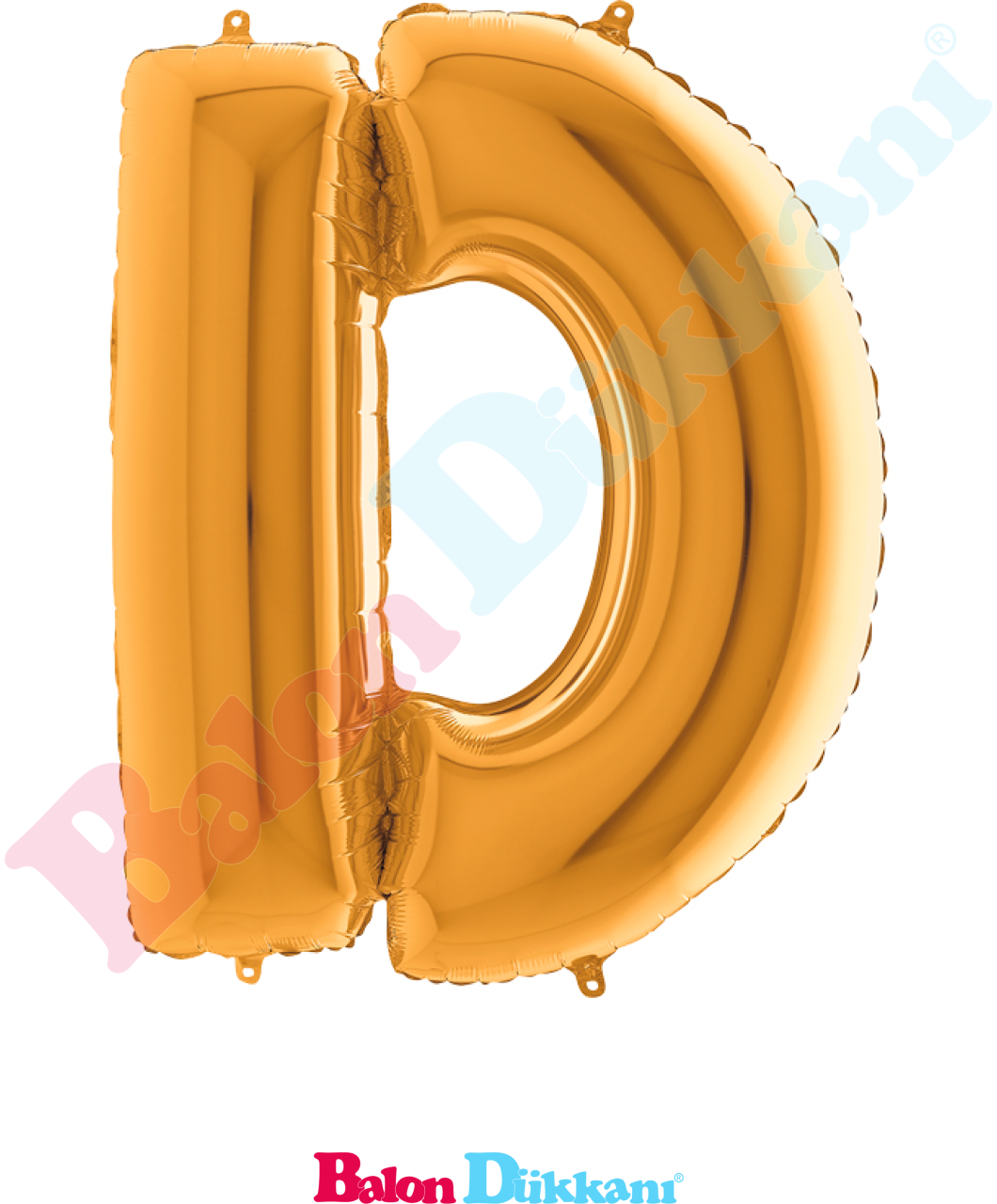 D Harfi 40 inch 102 cm Grabo Altın