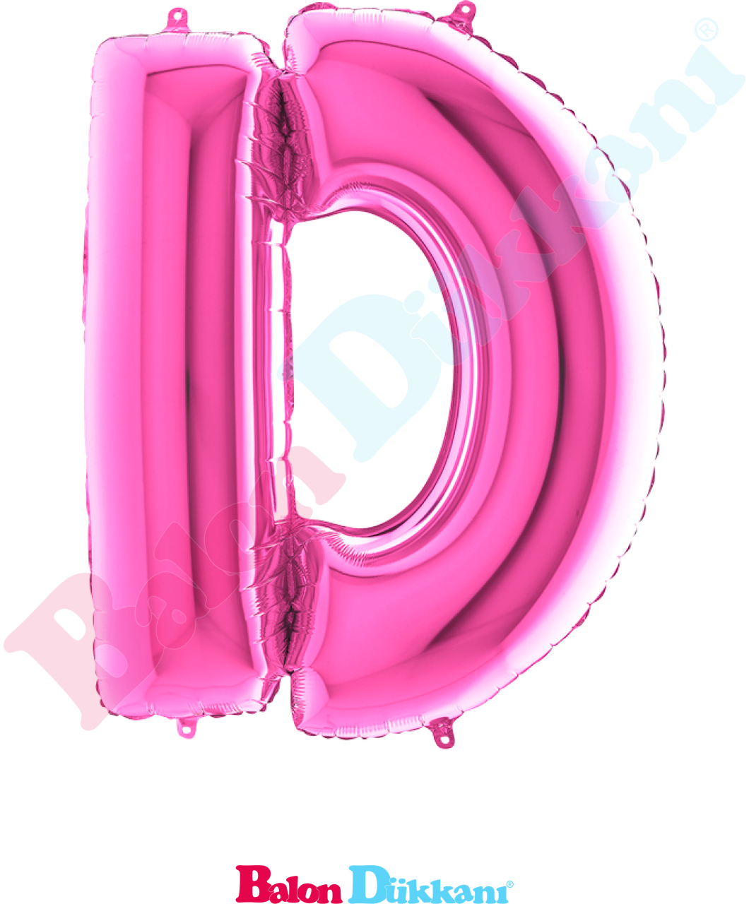 D Harfi 40 inch 102 cm Grabo Fuşya