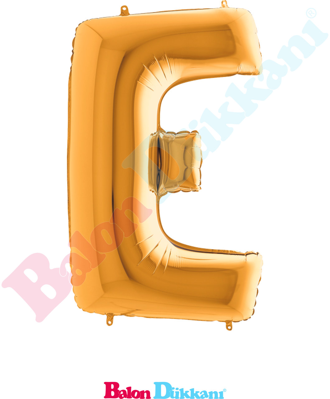 E Harfi 40 inch 102 cm Grabo Altın