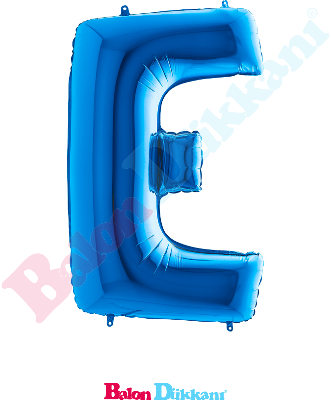 E Harfi 40 inch 102 cm Grabo Mavi