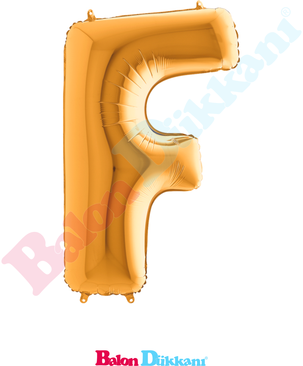 F Harfi 40 inch 102 cm Grabo Altın