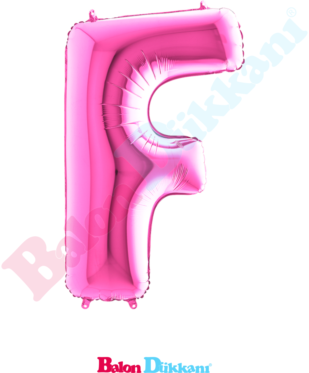 F Harfi 40 inch 102 cm Grabo Fuşya