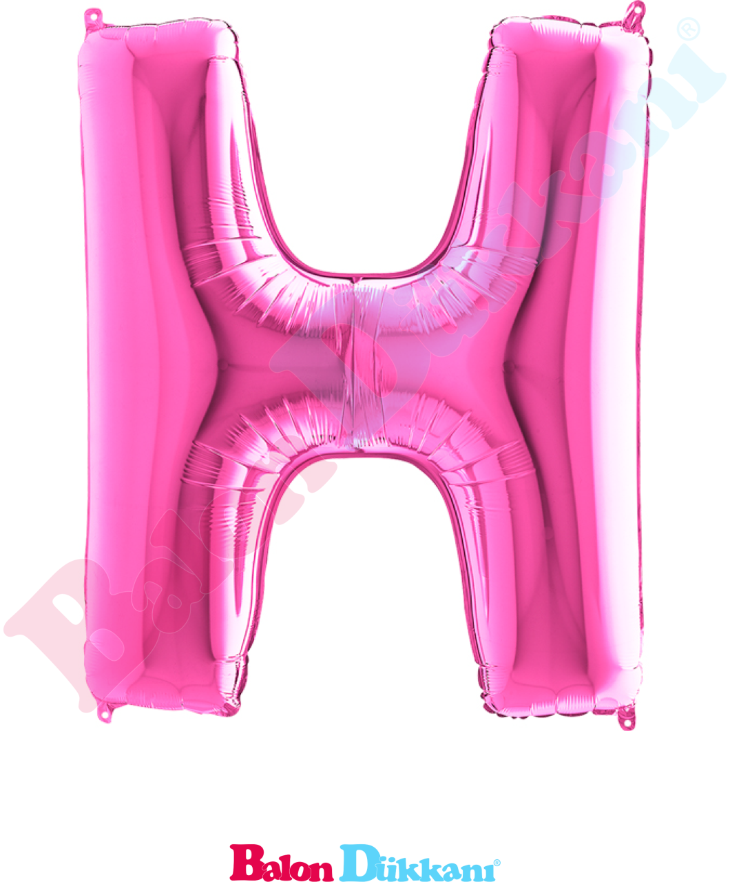 H Harfi 40 inch 102 cm Grabo Fuşya