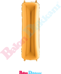 I Harfi 40 inch 102 cm Grabo Altın