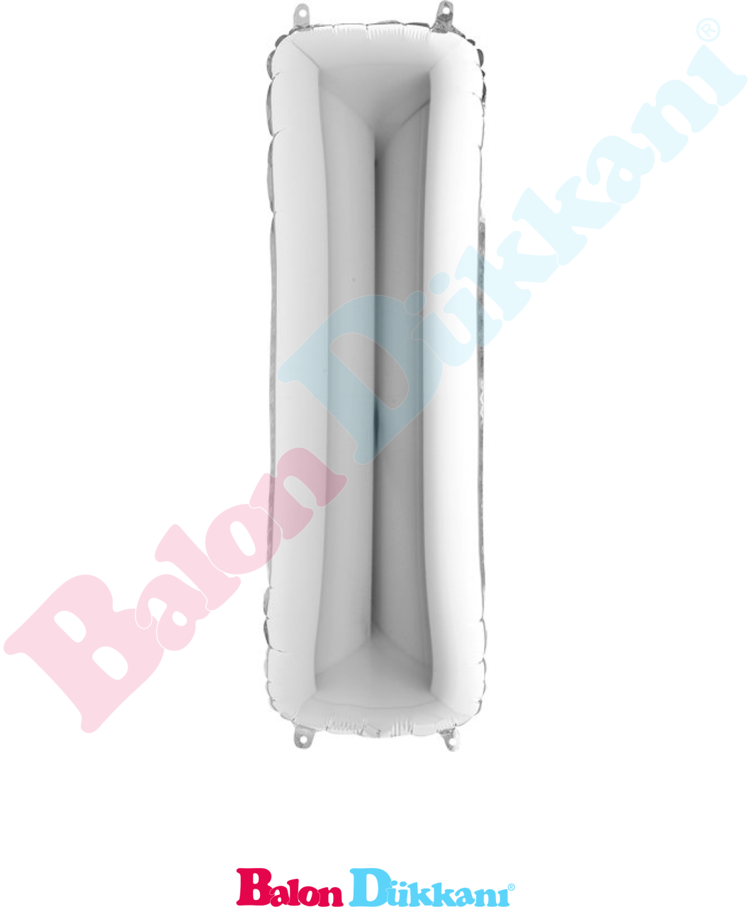 I Harfi 40 inch 102 cm Grabo Gümüş