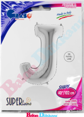 J Harfi 40 inch 102 cm Grabo Gümüş