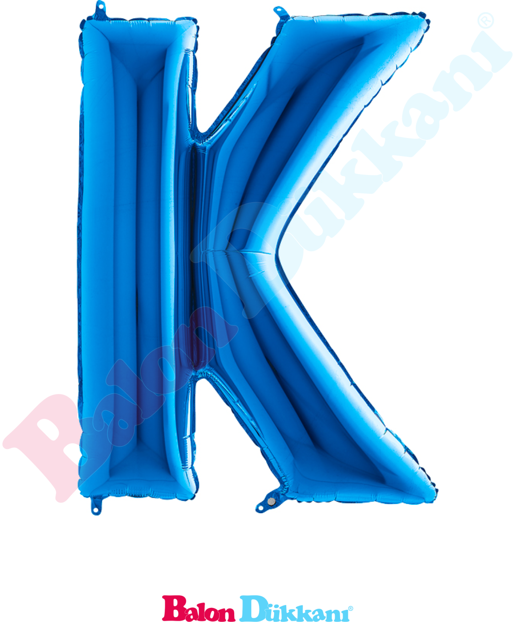 K Harfi 40 inch 102 cm Grabo Mavi