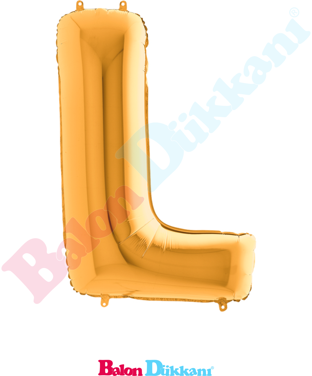 L Harfi 40 inch 102 cm Grabo Altın
