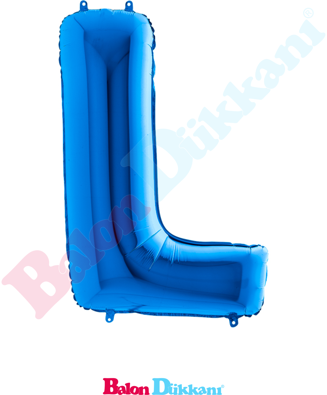 L Harfi 40 inch 102 cm Grabo Mavi