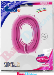 O Harfi 40 inch 102 cm Grabo Fuşya