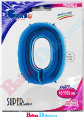 O Harfi 40 inch 102 cm Grabo Mavi