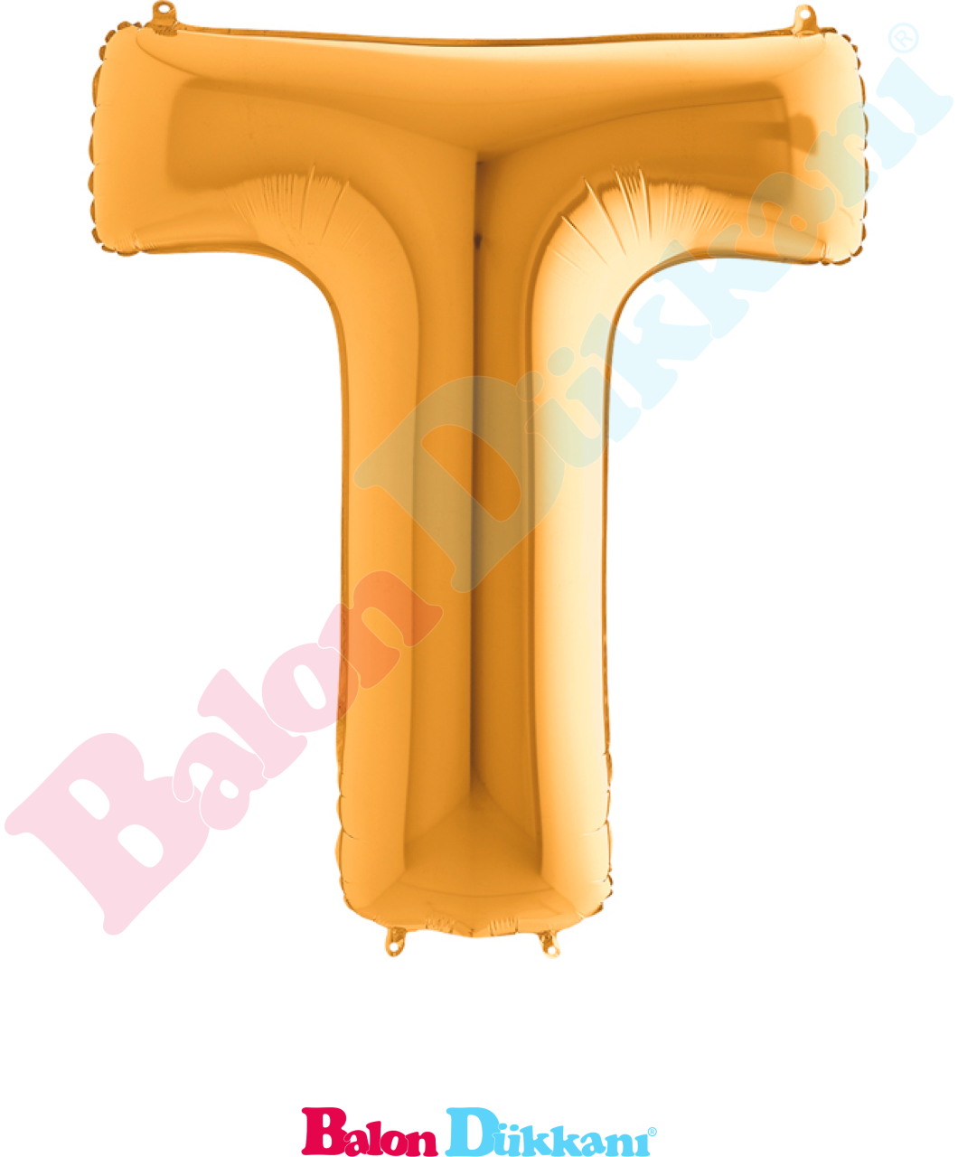 T Harfi 40 inch 102 cm Grabo Altın