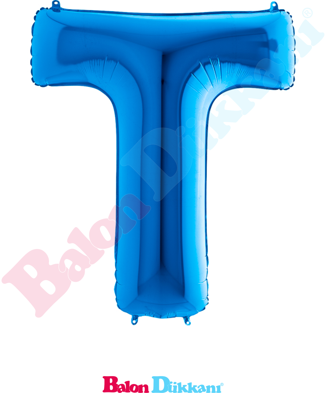T Harfi 40 inch 102 cm Grabo Mavi