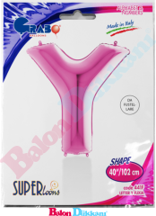 Y Harfi 40 inch 102 cm Grabo Fuşya