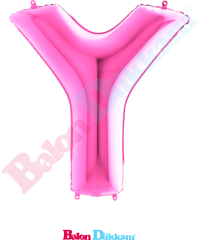 Y Harfi 40 inch 102 cm Grabo Fuşya