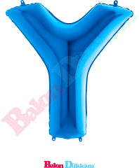 Y Harfi 40 inch 102 cm Grabo Mavi