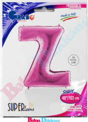 Z Harfi 40 inch 102 cm Grabo Fuşya