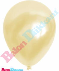 12 inch Metalik Krem Balon