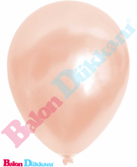 12 inch Metalik Somon Balon