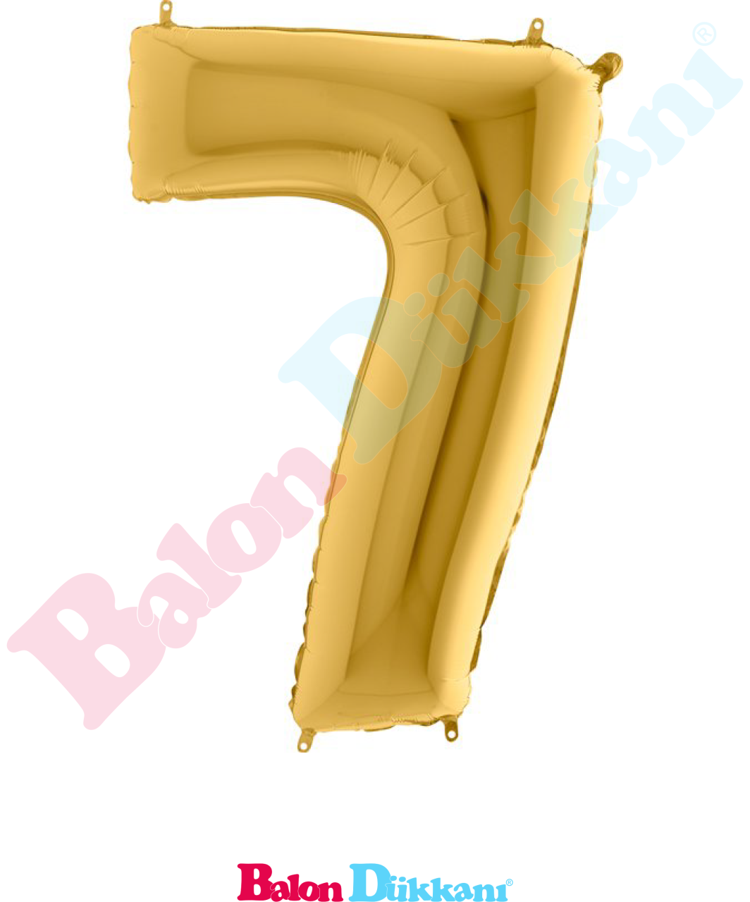 7 Rakamı 40 inch 102 cm Grabo Altın