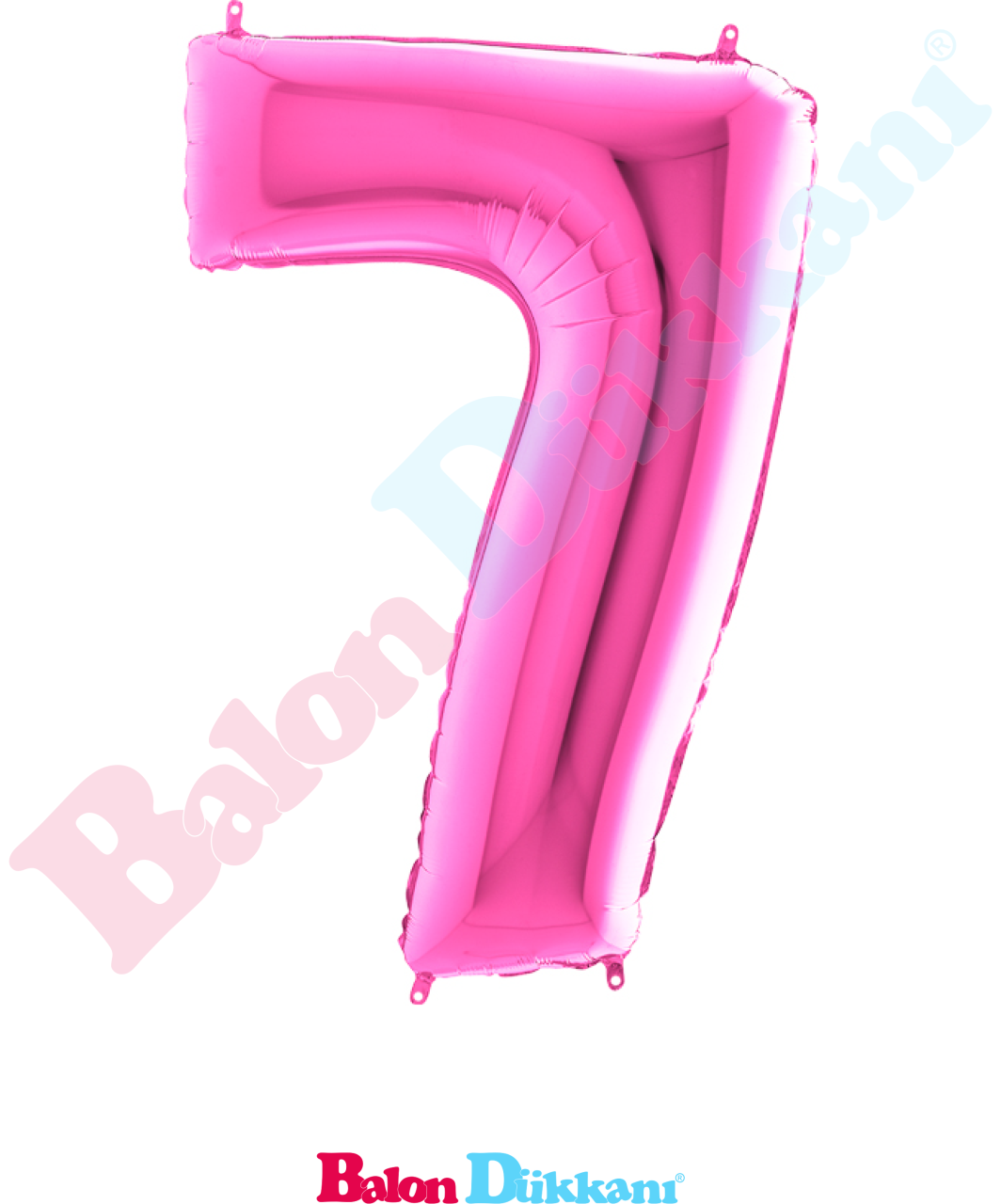 7 Rakamı 40 inch 102 cm Grabo Fuşya