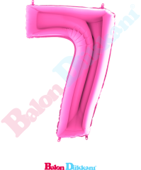 7 Rakamı 40 inch 102 cm Grabo Fuşya