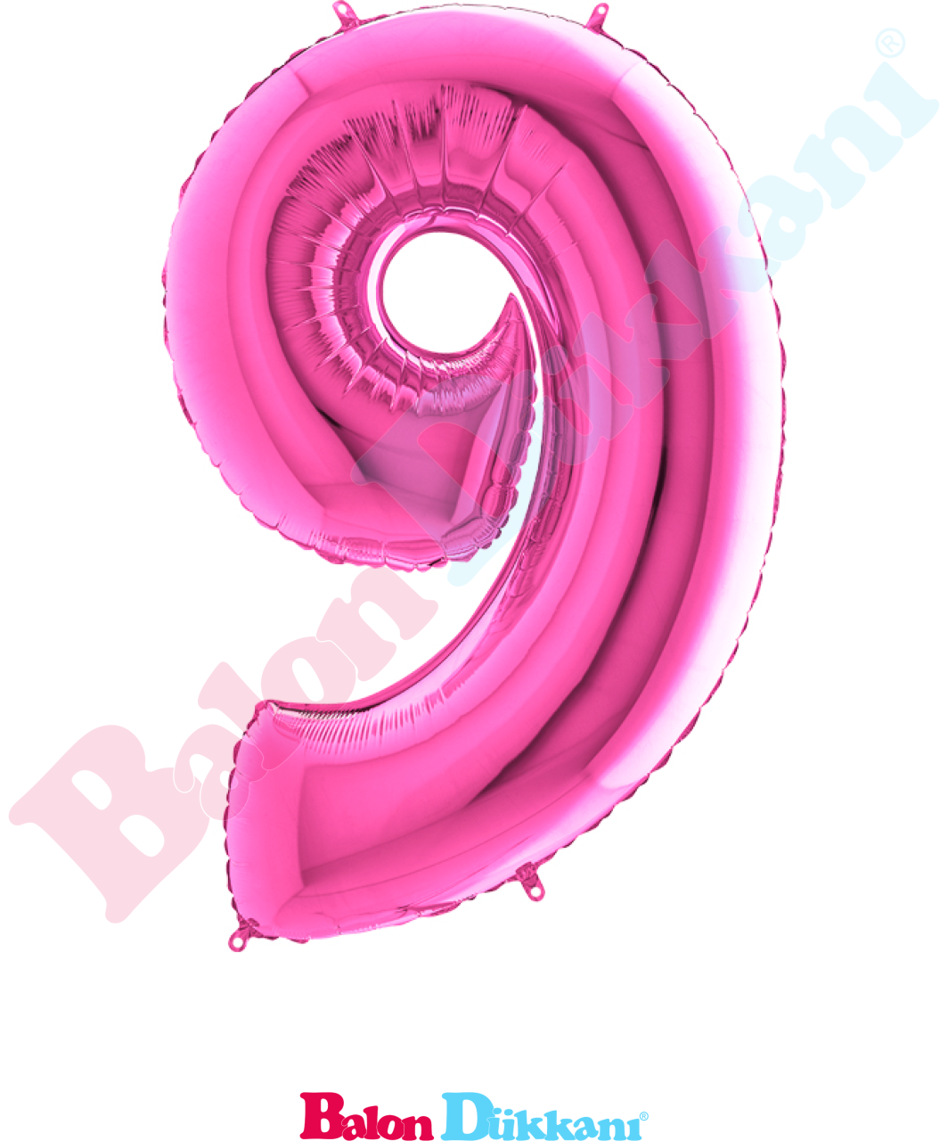 9 Rakamı 40 inch 102 cm Grabo Fuşya