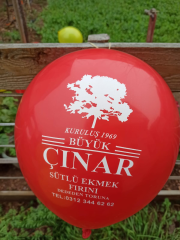 1+0 Tek Yüze Tek Renk Baskılı Punch Lastikli Balon 4950 TL + KDV
